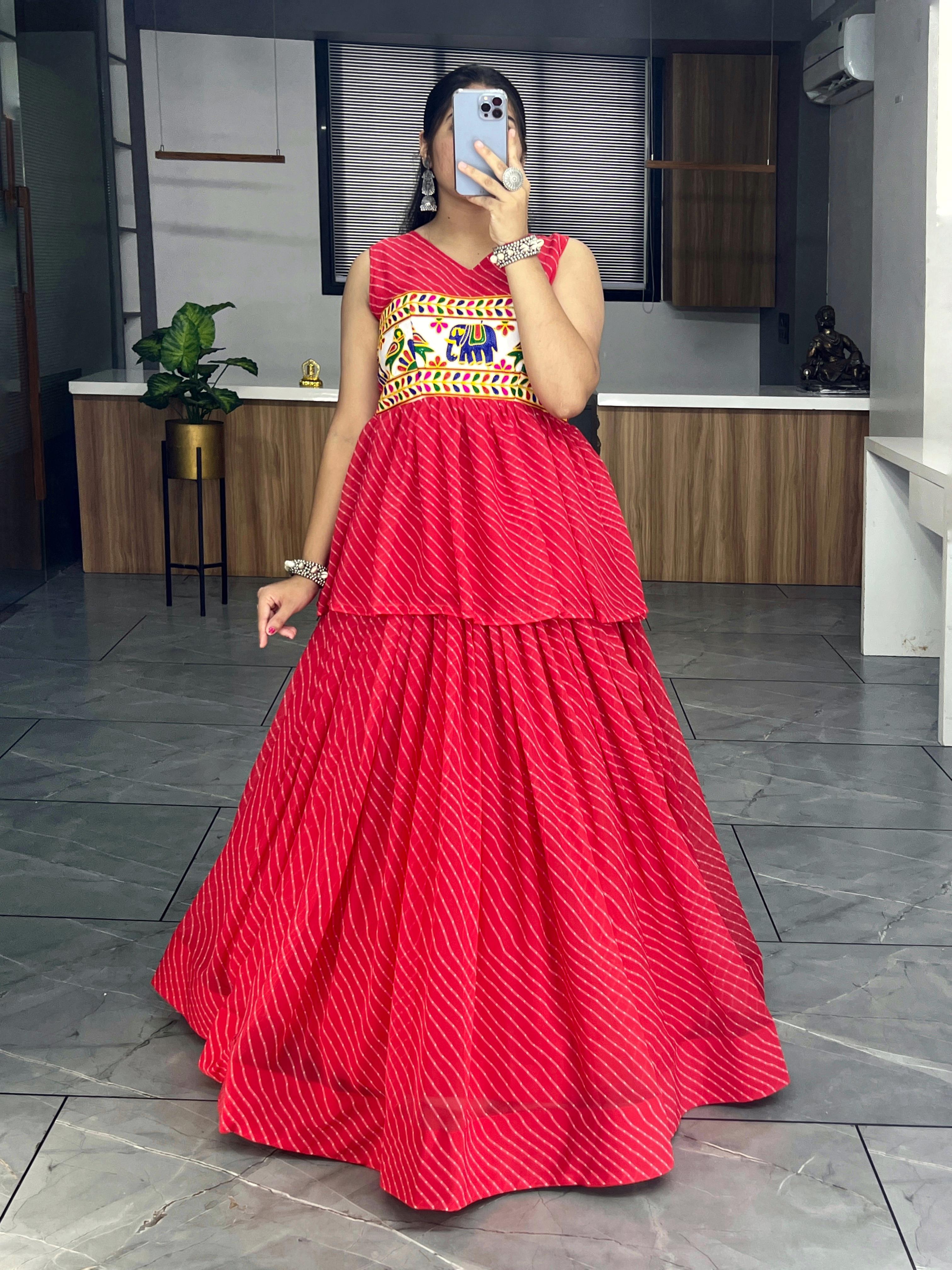 Ethnic Women Lehenga With Kediya Sets