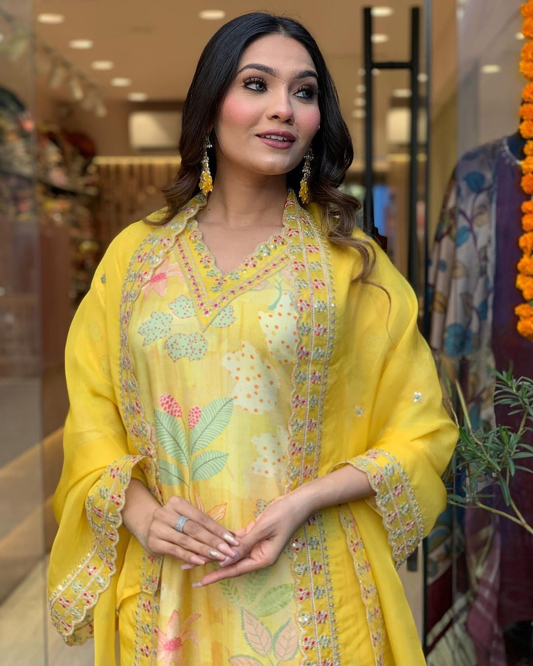 Embellished kurta