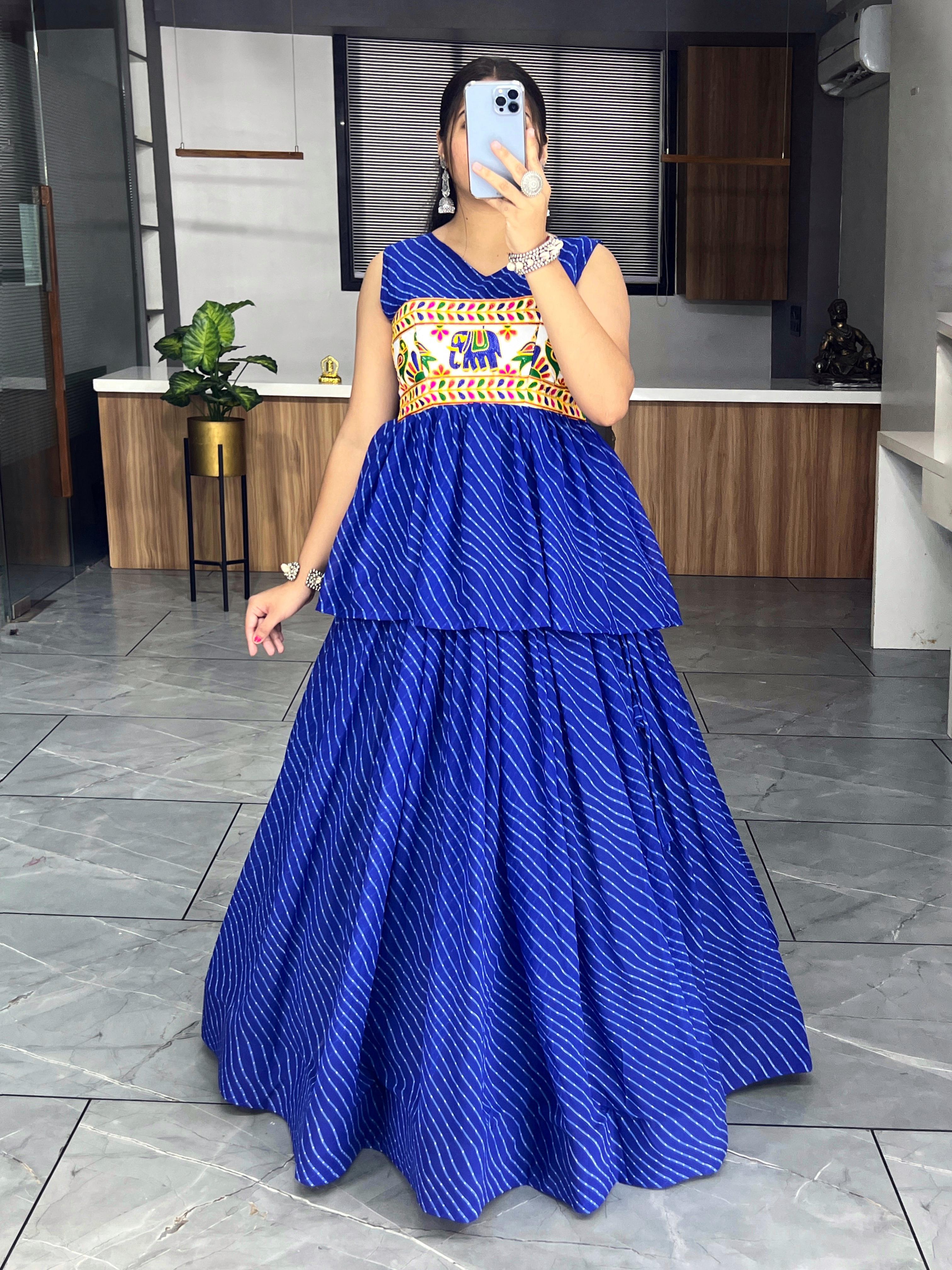 Ethnic Women Lehenga With Kediya Sets