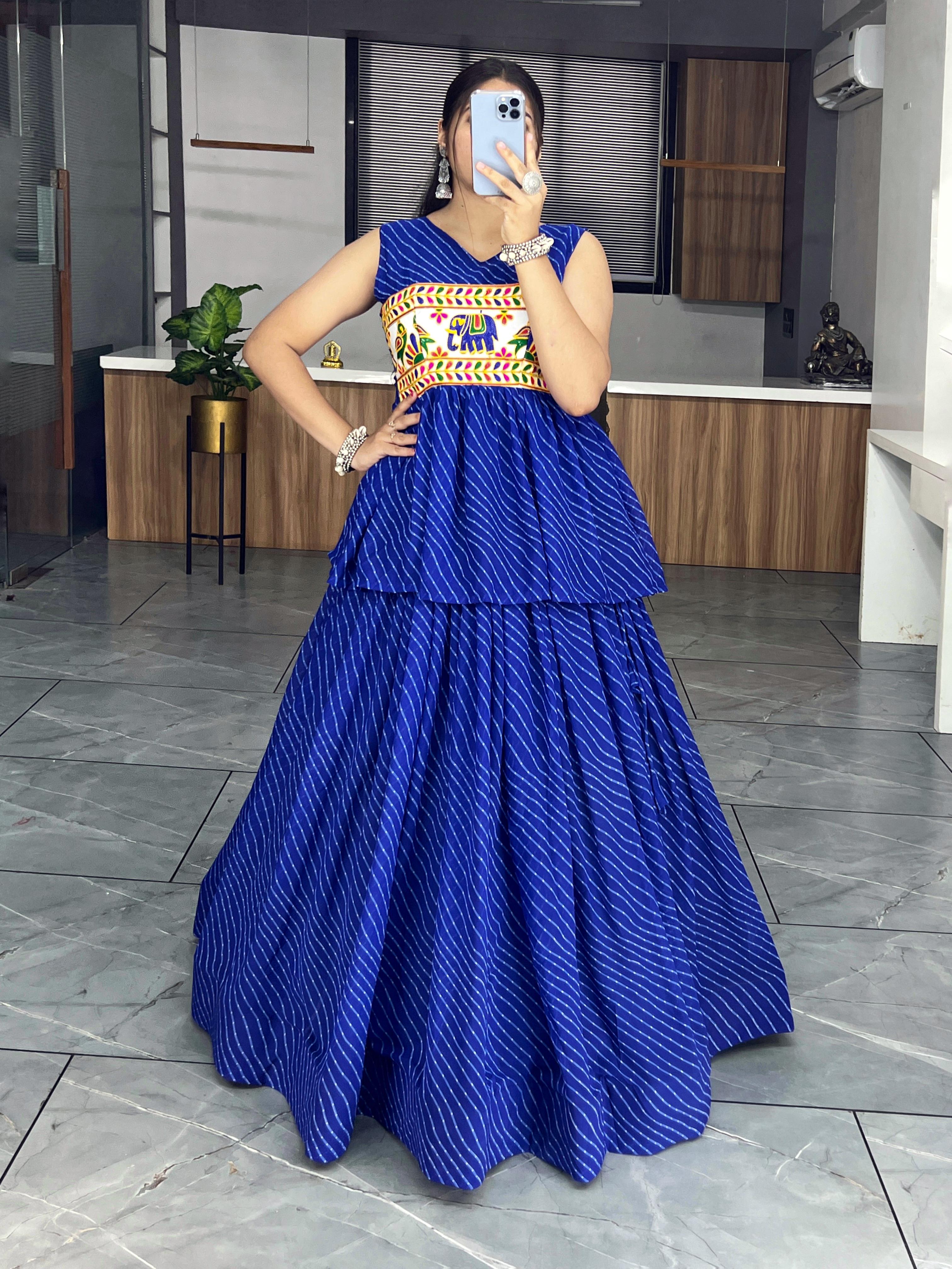 Ethnic Women Lehenga With Kediya Sets