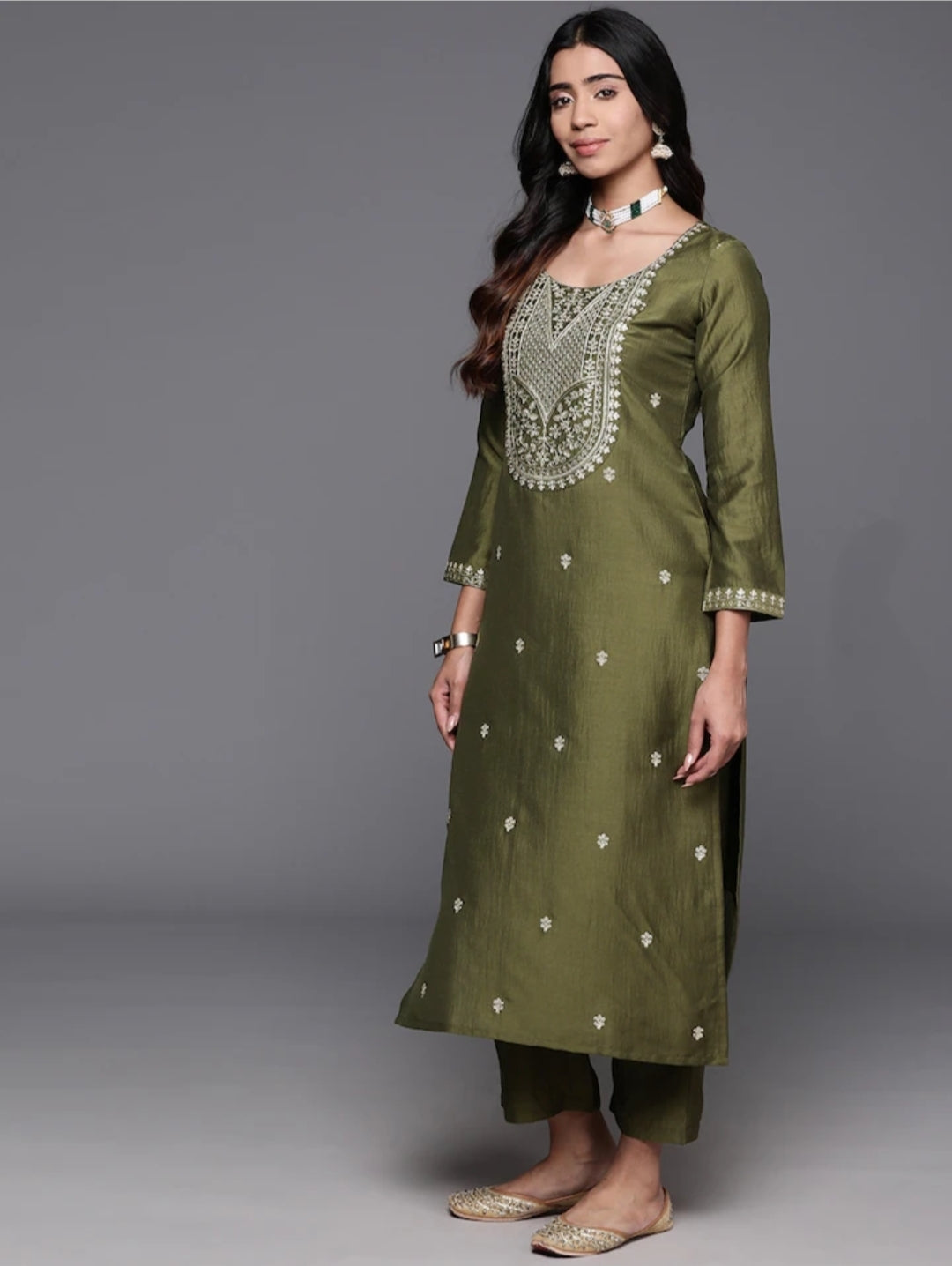 WOMEN'S A LINE KURTA SET