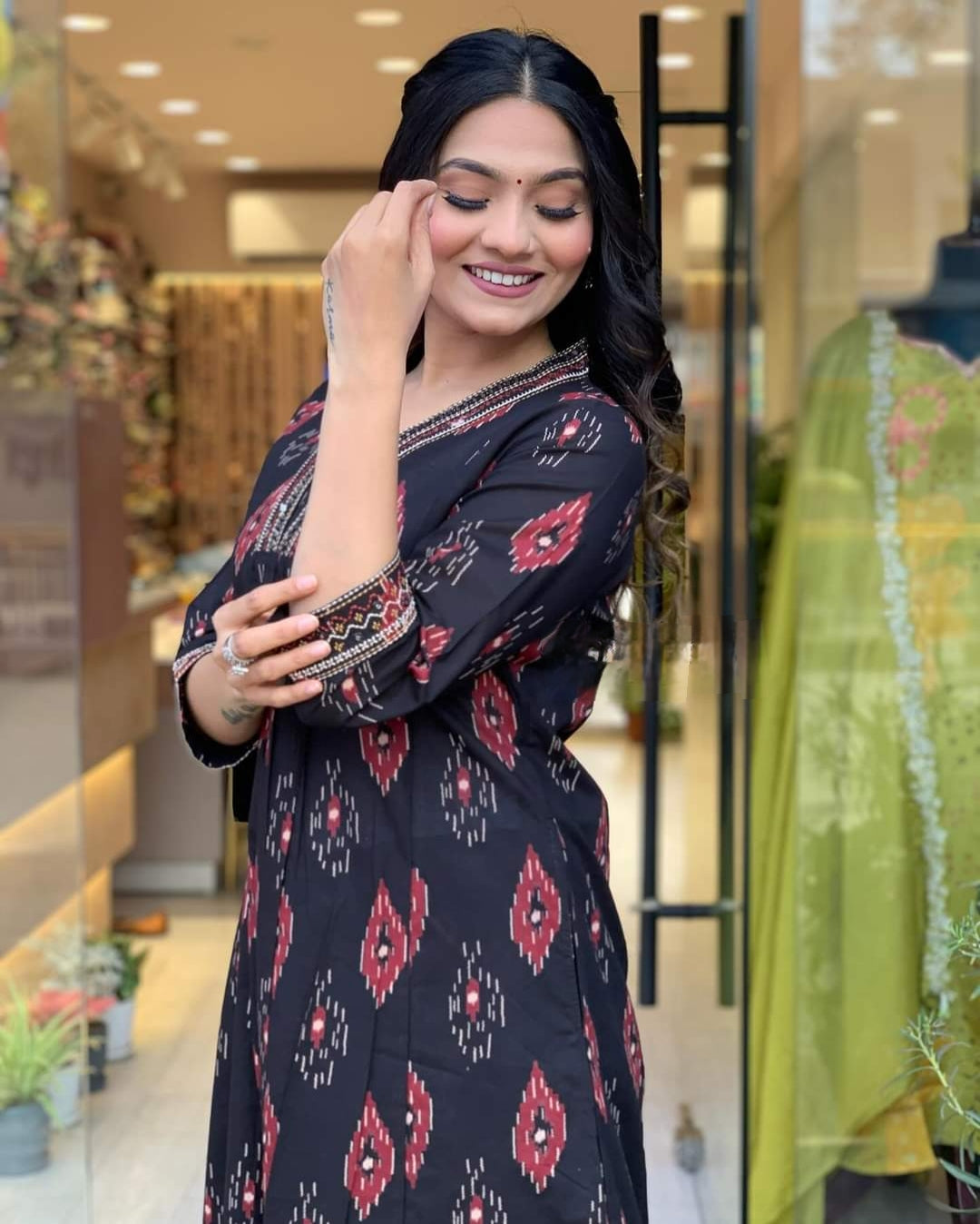 WOMEN'S A LINE KURTA SET