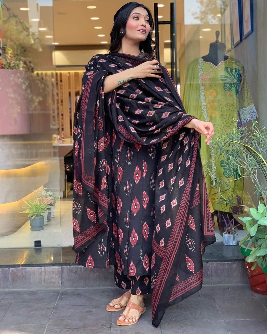 WOMEN'S A LINE KURTA SET