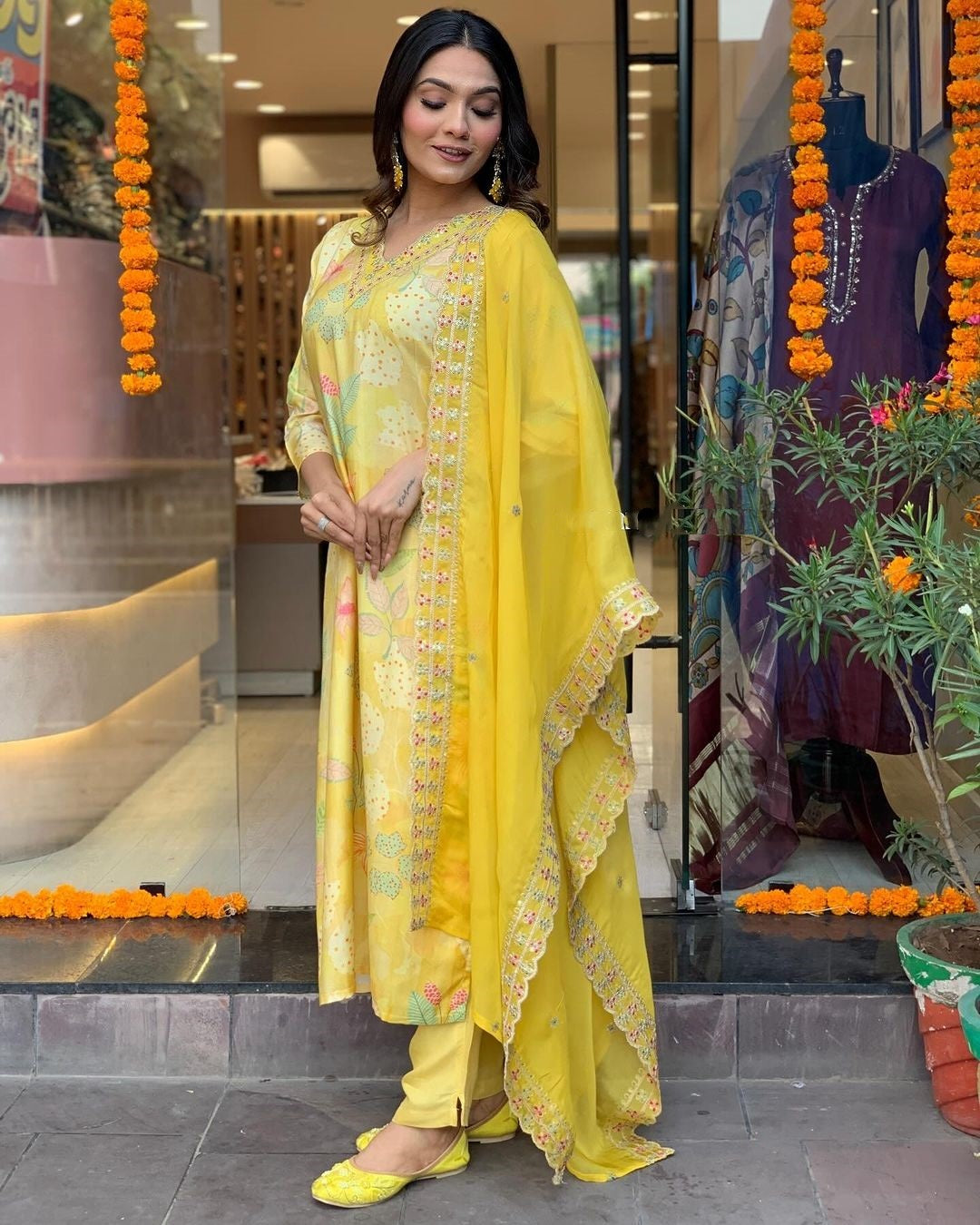 Embellished kurta