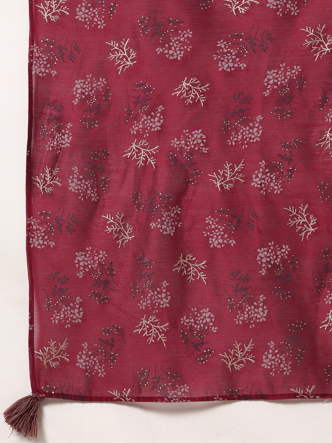 Women Embroidered Flared Kurta Set