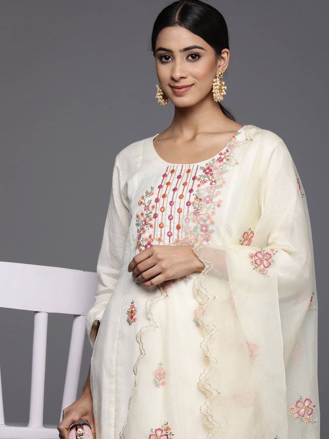 Stripes Straight Kurta Set